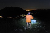 52 Ritorno con le luci sulla pianura Padana